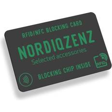 RFID-blokkeringskort Nordiqzenz RFID Blocking Card - Black
