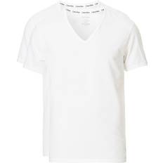 Calvin Klein Herren T-Shirts Calvin Klein Modern Cotton Lounge T-shirts 2-pack - White