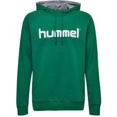 Grün Hoodies Hummel Go Kids Cotton Logo Hoodie - Evergreen (203512-6140)