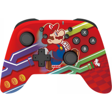 Game Controllers Hori Wireless Rechargable Horipad Controller - Mario IML Edition (Switch)- Red