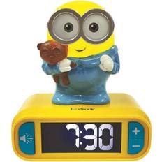 Gelb Wecker Lexibook Despicable Me Minions Clock with Night Light