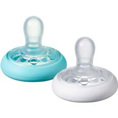 Tommee Tippee Baby care Tommee Tippee Closer to Nature Breast-like Soothers 0-6m 2-pack