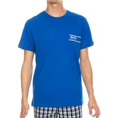 Hugo Boss Herre T-skjorter & Singleter HUGO BOSS Crew Neck T-shirt - Grain Blue