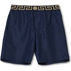 Versace Clothing Versace Greca Border Swim Shorts - Blue