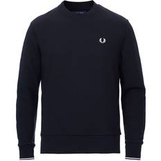 Fred Perry Klær Fred Perry Crew Neck Sweatshirt - Navy