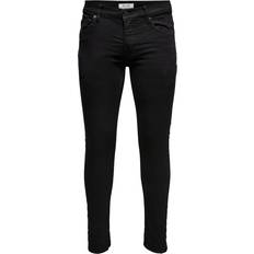 Herre - W34 Jeans Only & Sons Loom Slim Fit Jeans - Black/Black Denim