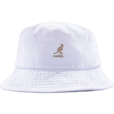 Kangol Washed Bucket Hat - White