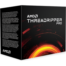 AMD Socket sWRX8 Prosessorer AMD Ryzen Threadripper Pro 3955WX 3.9GHz Socket sWRX8 Box without Cooler