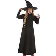 Smiffys Wicked Witch Girl Costume Black