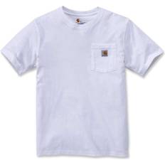 Carhartt Herre T-skjorter Carhartt Workwear Pocket Short-Sleeve T-shirt - White
