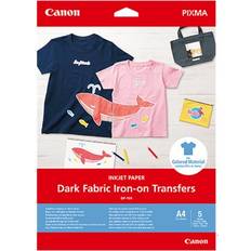 A4 Fotopapir Canon Dark Fabric Iron-on Transfers A4 5-Sheets 160g/m² 5st