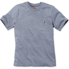 Carhartt Herre T-skjorter Carhartt Workwear Pocket Short-Sleeve T-Shirt - Heather Gray