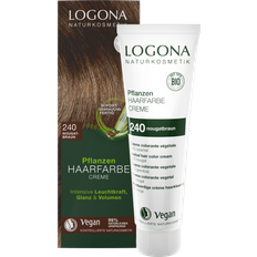 Silikonfrei Haarfarben & Farbbehandlungen Logona Herbal Hair Colour Cream #240 Nougat Brown 150ml