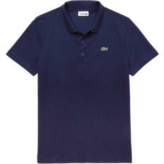 Lacoste Sport Cotton Blend Ottoman Polo Shirt - Navy Blue