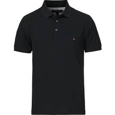 Bekleidung Tommy Hilfiger Tommy Hilfiger 1985 Slim Fit Polo T-shirt - Black