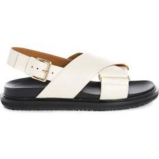 Marni Schuhe Marni Fussbett Sandal - White