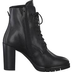 Tamaris Støvler & Boots Tamaris Leather Bootie - Black