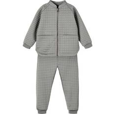 Babys Winter-Sets Name It Moon Quilted Thermal Set - Green/Shadow (13190849)