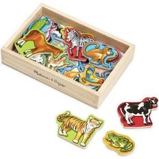 Elefanter Kreativitet & hobby Melissa & Doug Wooden Animal Magnets 20pcs