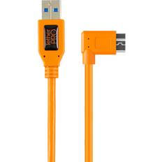 Tether Tools Kabler USB A-USB Micro-B Angled 3.0 0.5m 0.5m