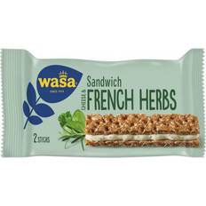 Brød, Kjeks og Knekkebrød Wasa Sandwich Cheese & French Herbs 30g 1pakk