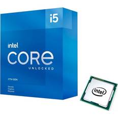 6 Prosessorer Intel Core i5 11600KF 3.9GHz Socket 1200 Box without Cooler