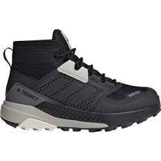 Adidas Wanderstiefel adidas Kid's Terrex Trailmaker Mid RAIN.RDY - Core Black/Core Black/Aluminium