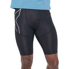 2XU Aerovent Compression Shorts Men - Black/Silver Reflective