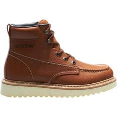 Wedge Boots Wolverine Moc-Toe Work Boot - Tan