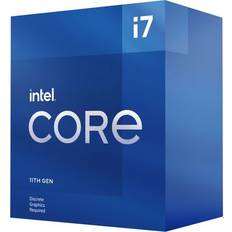 Intel Socket 1200 Prosessorer Intel Core i7 11700F 2.5GHz Socket 1200 Box