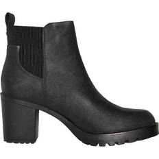 Polyester Stiefeletten Only Raw Boots - Black/Black