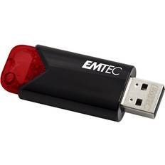 256 GB - USB 3.2 (Gen 2) Minnepenner Emtec USB 3.2 Gen 2 B110 Click Easy 256GB
