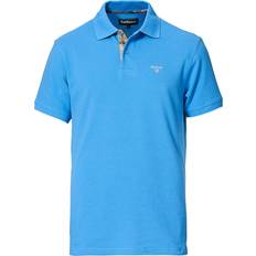 Barbour Herren T-Shirts & Tanktops Barbour Tartan Pique Polo - Delft Blue