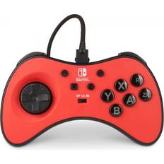PlayStation 4 Game Controllers PowerA Fusion Wired Fightpad (Switch, PS4, Xbox One) - Red