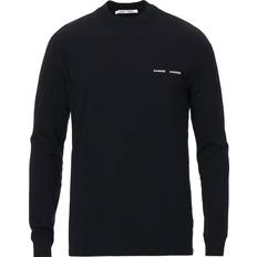 Samsøe Samsøe Bekleidung Samsøe Samsøe Norsbro Long Sleeve T-shirts - Black
