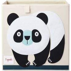 Svarte Oppbevaringsbokser 3 Sprouts Storage Box Panda