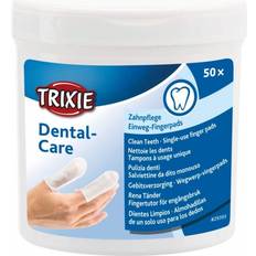 Trixie Kleintiere Haustiere Trixie Dental Care Single Use Finger Pads 50-pack