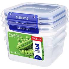 Sistema Klip It Plus Food Container 3pcs 1.15L