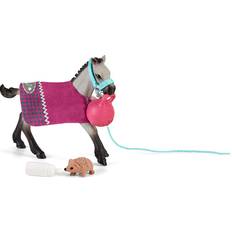 Stoffspielzeug Figurinen Schleich Horse Club Playful Foal 42534