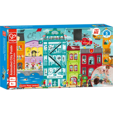 Hape Puslespill Hape Animated City Puzzle 49 Pieces