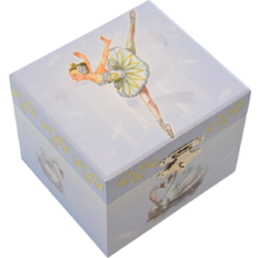 Magni Jewelry Box Swans with Music