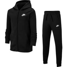 XS Kinderbekleidung Nike Older Kid's Tracksuit - Black/Black/Black/White (BV3634-010)