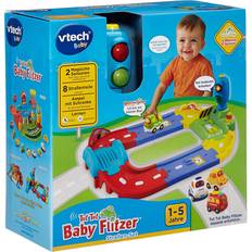 Vtech Autorennbahnen Vtech Tut Tut Baby Flitzer Road Set