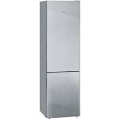 Kühlschrank über Gefrierschrank - NoFrost Gefrierschränke Siemens KG39EALCA Edelstahl, Silber