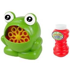 Spring Summer Frog Bubble Machine