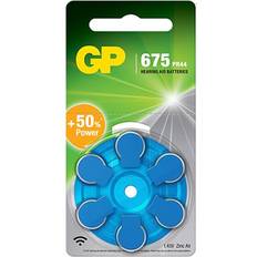 GP Batteries ZA675 6-pack