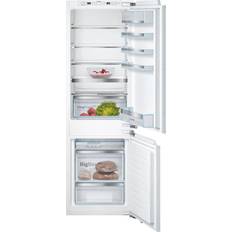 Integrierte Gefrierschränke - Kühlschrank über Gefrierschrank Bosch KIS86AFE0 Weiß