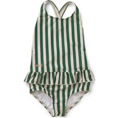 Liewood Amara Swimsuit - Stripe Garden Green/Sandy (LW14115-7388)