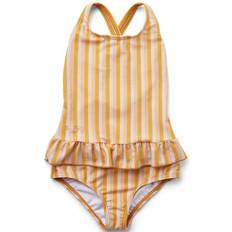 1-3M Badedrakter Liewood Amara Swimsuit - Stripe Peach/Sandy/Yellow Mellow (LW14115-2205)