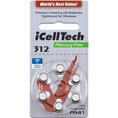 312 batteri iCellTech 312 Compatible 6-pack